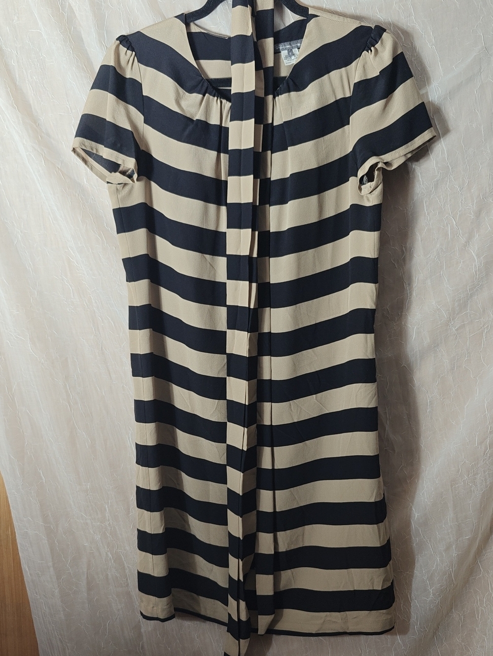 Pippa Bold Stripe Silk Dress